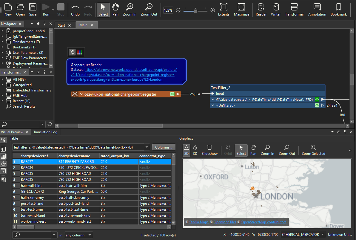 Exploring FME 2024.1 Cloud Native Formats and DuckDB 6