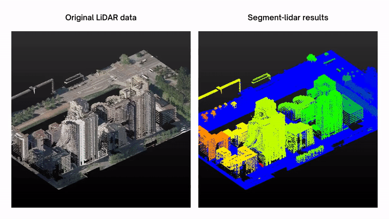 Segment Lidar voorbeeld